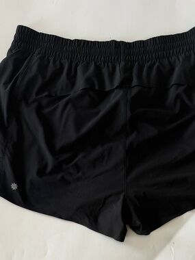 Athleta Black Women's 3" Hustle Short Lined Size 1X Like New